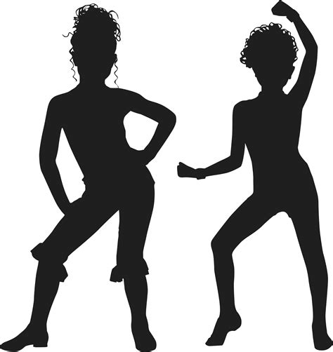 dancing silhouette clipart|free dance images silhouettes.